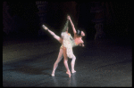 Patricia McBride and Helgi Tomasson, in a New York City Ballet production of "The Nutcracker" (New York)