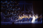 New York City Ballet production of "The Nutcracker" with toy soldiers dragging off the giant mouse, in a New York City Ballet production of "The Nutcracker" (New York)