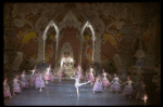 The Waltz of the Flowers with Maria Calegari as the Dew Drop, in a New York City Ballet production of "The Nutcracker" (New York)