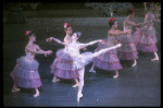 The Waltz of the Flowers with Maria Calegari as the Dew Drop, in a New York City Ballet production of "The Nutcracker" (New York)