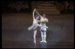 Patricia McBride and Robert La Fosse, in a New York City Ballet production of "The Nutcracker" (New York)