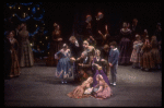 Act I party scene with children and grandparents, in a New York City Ballet production of "The Nutcracker" (New York)