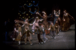 Act I party scene with children dancing, in a New York City Ballet production of "The Nutcracker" (New York)