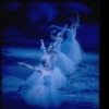 Snow scene, in a New York City Ballet production of "The Nutcracker" (New York)