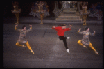 The Chinese dance (Tea) with Michael Byars, in a New York City Ballet production of "The Nutcracker" (New York)