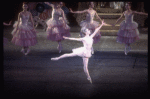 The Waltz of the Flowers with Kelly Cass as the Dewdrop, in a New York City Ballet production of "The Nutcracker" (New York)