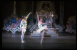 Judith Fugate and Lindsay Fischer, in a New York City Ballet production of "The Nutcracker" (New York)