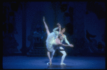 Darci Kistler and Damian Woetzel, in a New York City Ballet production of "The Nutcracker" (New York)