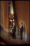 New York City Ballet production of "Tricolore" with composer Georges Auric taking a bow (New York)