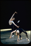 New York City Ballet production of "Violin Concerto" with Jean-Pierre Bonnefous and Karin von Aroldingen, choreography by George Balanchine (New York)