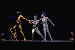 New York City Ballet production of "Orpheus" with Jean-Pierre Bonnefous as Orpheus and Melissa Hayden as Eurydice, choreography by George Balanchine (New York)