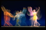 New York City Ballet production of "Scherzo Fantastique", choreography by Jerome Robbins (New York)