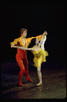 New York City Ballet production of "Scherzo Fantastique" with Gelsey Kirkland and Bart Cook, choreography by Jerome Robbins (New York)