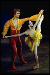 New York City Ballet production of "Scherzo Fantastique" with Gelsey Kirkland and Bart Cook, choreography by Jerome Robbins (New York)