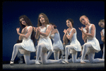 New York City Ballet production of "Choral Variations on Bach's Von Himmel Hoch" with students from the School of American Ballet, choreography by Jerome Robbins (New York)