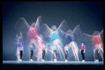 New York City Ballet production of "Symphony in Three Movements", choreography by George Balanchine (New York)