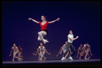 New York City Ballet production of "Symphony in Three Movements" with Lynda Yourth and Helgi Tomasson, choreography by George Balanchine (New York)