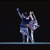 New York City Ballet production of "Danses Concertantes" with Colleen Neary (R), Francis Sackett and Renee Estopinal, choreography by George Balanchine (New York)