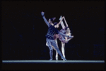New York City Ballet production of "Danses Concertantes" with Colleen Neary (R), Francis Sackett and Renee Estopinal, choreography by George Balanchine (New York)