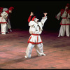 New York City Ballet production of "Pulcinella" with Edward Villella as Pulcinella, choreography by George Balanchine (New York)