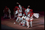 New York City Ballet production of "Pulcinella" with Edward Villella as Pulcinella, choreography by George Balanchine (New York)