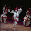 New York City Ballet production of "Pulcinella" with Edward Villella as Pulcinella, choreography by George Balanchine (New York)