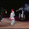 New York City Ballet production of "Pulcinella" with Edward Villella as Pulcinella and Francisco Moncion as a Devil, choreography by George Balanchine (New York)