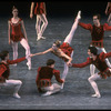 New York City Ballet production of "Jewels" (Rubies) with Wilhelmina Frankfurt, choreography by George Balanchine (New York)