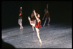 New York City Ballet production of "Jewels" (Rubies) with Wilhelmina Frankfurt, choreography by George Balanchine (New York)