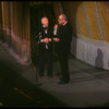 New York City Ballet Stravinsky Festival 1982; George Balanchine and Lincoln Kirstein propose a toast to Stravinsky (New York)