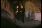 New York City Ballet Stravinsky Festival 1982; George Balanchine and Lincoln Kirstein propose a toast to Stravinsky (New York)