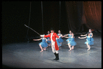 New York City Ballet production of "Circus Polka" with David Richardson as the ringmaster and children from the School of American Ballet, choreography by Jerome Robbins (New York)