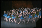 New York City Ballet production of "Circus Polka" with David Richardson as the ringmaster and children from the School of American Ballet, choreography by Jerome Robbins (New York)