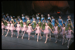 New York City Ballet production of "Circus Polka" with David Richardson as the ringmaster and children from the School of American Ballet, choreography by Jerome Robbins (New York)