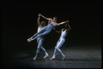 New York City Ballet production of "Four Chamber Works" (Concertino) with Merrill Ashley, Sean Lavery and Mel Tomlinson, choreography by Jerome Robbins (New York)