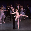 Sean Lavery and Kyra Nichols (center) in the New York City Ballet production of Jacques d'Amboise's "Tschaikovsky Suite No. 2"
