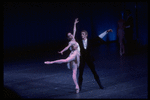 Kyra Nichols and Sean Lavery in the New York City Ballet production of Jacques d'Amboise's "Tschaikovsky Suite No. 2"