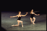 New York City Ballet production of "Agon" with Wilhelmina Frankfurt and Renee Estopinal, choreography by George Balanchine (New York)