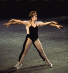 New York City Ballet production of "Agon" with Suzanne Farrell and Peter Martins, choreography by George Balanchine (New York)