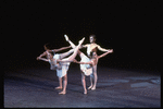 New York City Ballet production of "Apollo" with Mikhail Baryshnikov, Bonita Borne and Heather Watts, choreography by George Balanchine (New York)