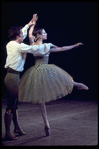 New York City Ballet production of "Four Bagatelles" with Gelsey Kirkland and Helgi Tomasson, choreography by Jerome Robbins (New York)