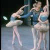 Margaret Wood and Earle Sieveling in the New York City Ballet production of Balanchine's "Ballet Imperial"