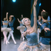 Delia Peters in the New York City Ballet production of Balanchine's "Ballet Imperial"