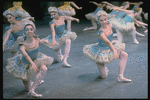 New York City Ballet production of "Tchaikovsky Piano Concerto No. 2" (Ballet Imperial) with Karen Morrell and Margaret Wood, choreography by George Balanchine (New York)