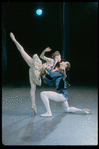 Suzanne Farrell and Jacques d'Amboise in the New York City Ballet production of Balanchine's "Ballet Imperial"