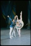 Frank Ohman, Earle Sieveling, and Patricia Neary in the New York City Ballet production of Balanchine's "Ballet Imperial"