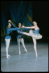 Frank Ohman, Earle Sieveling, and Patricia Neary in the New York City Ballet production of Balanchine's "Ballet Imperial"