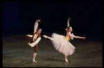 New York City Ballet production of "Bournonville Divertissements" with Patricia McBride and Helgi Tomasson, choreography by George Balanchine (New York)