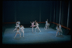 New York City Ballet production of "Bugaku" with Allegra Kent and Edward Villella, choreography by George Balanchine (New York)