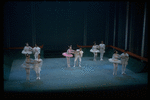 New York City Ballet production of "Bugaku" with Allegra Kent and Edward Villella, choreography by George Balanchine (New York)